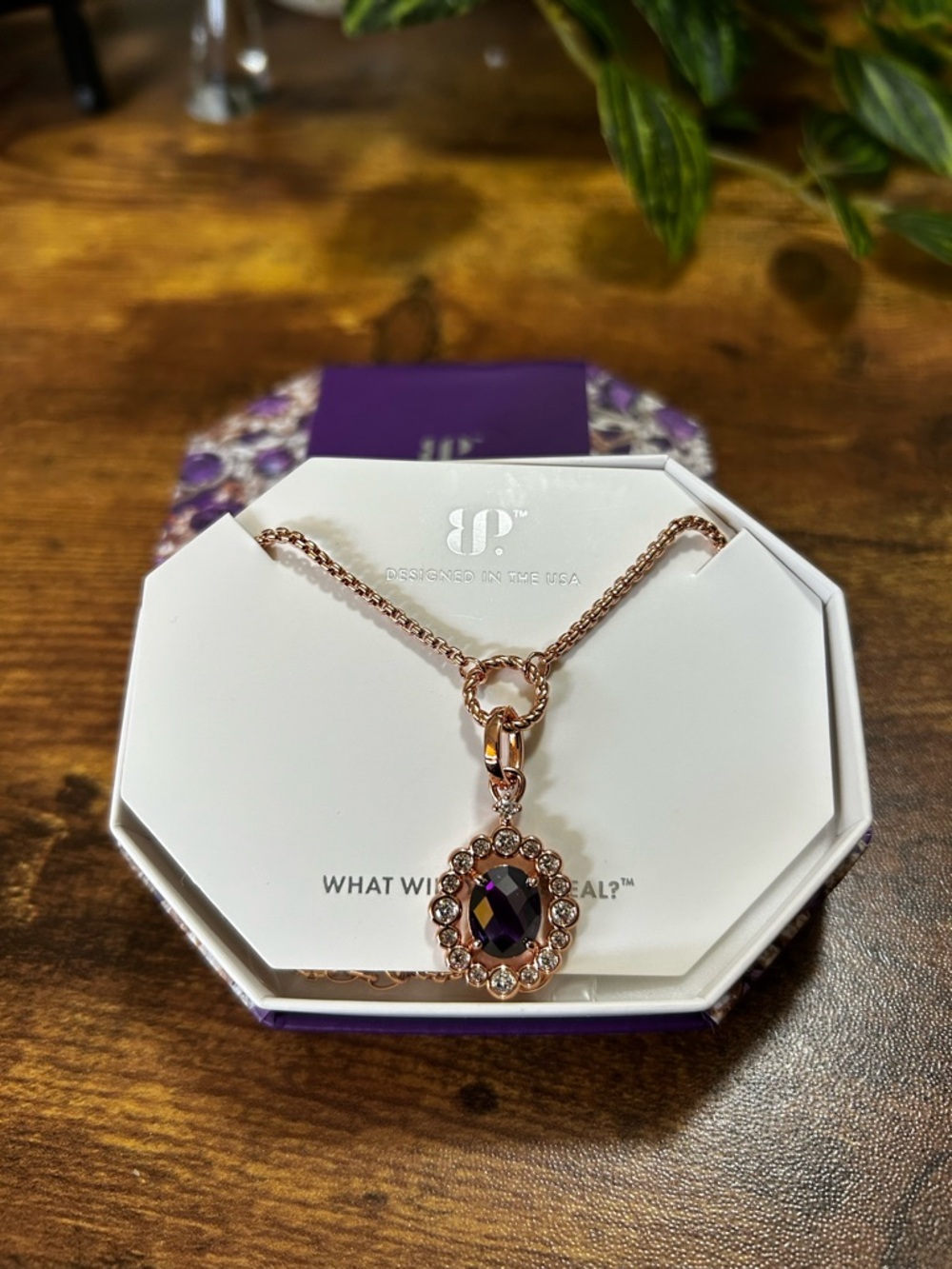 Bomb Party April 2026 Rose Gold Necklace